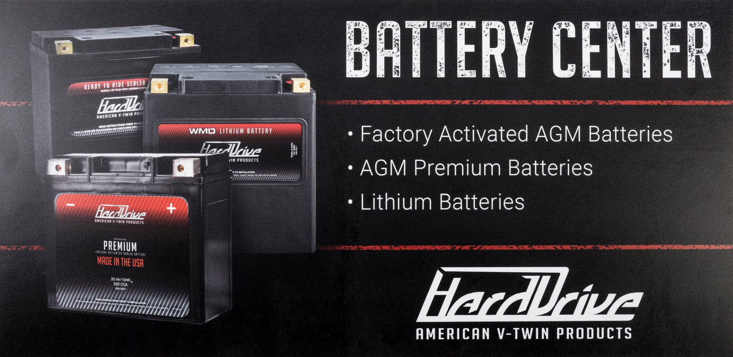 Battery Rack Sign