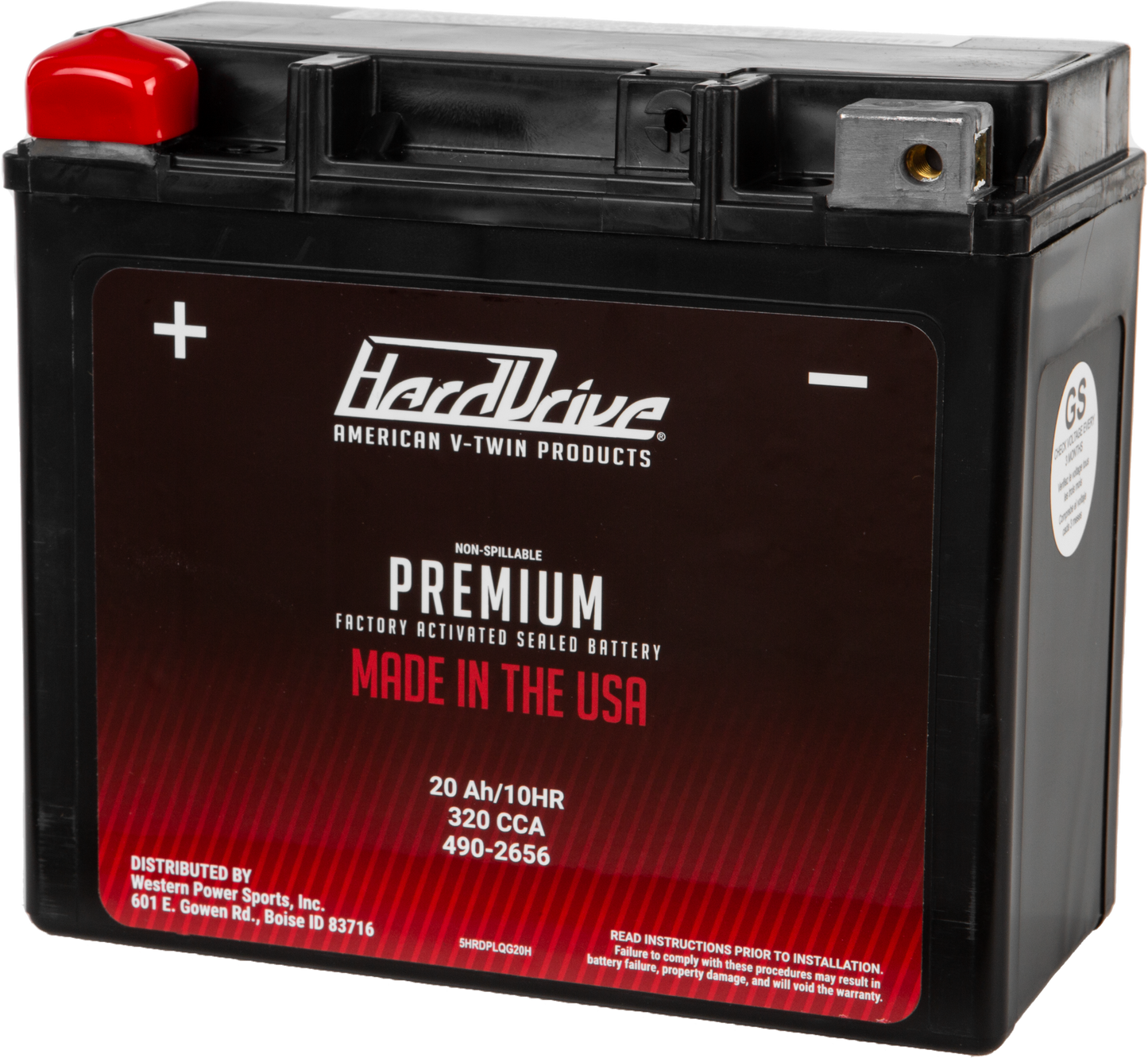 Premium Factory Activated Battery