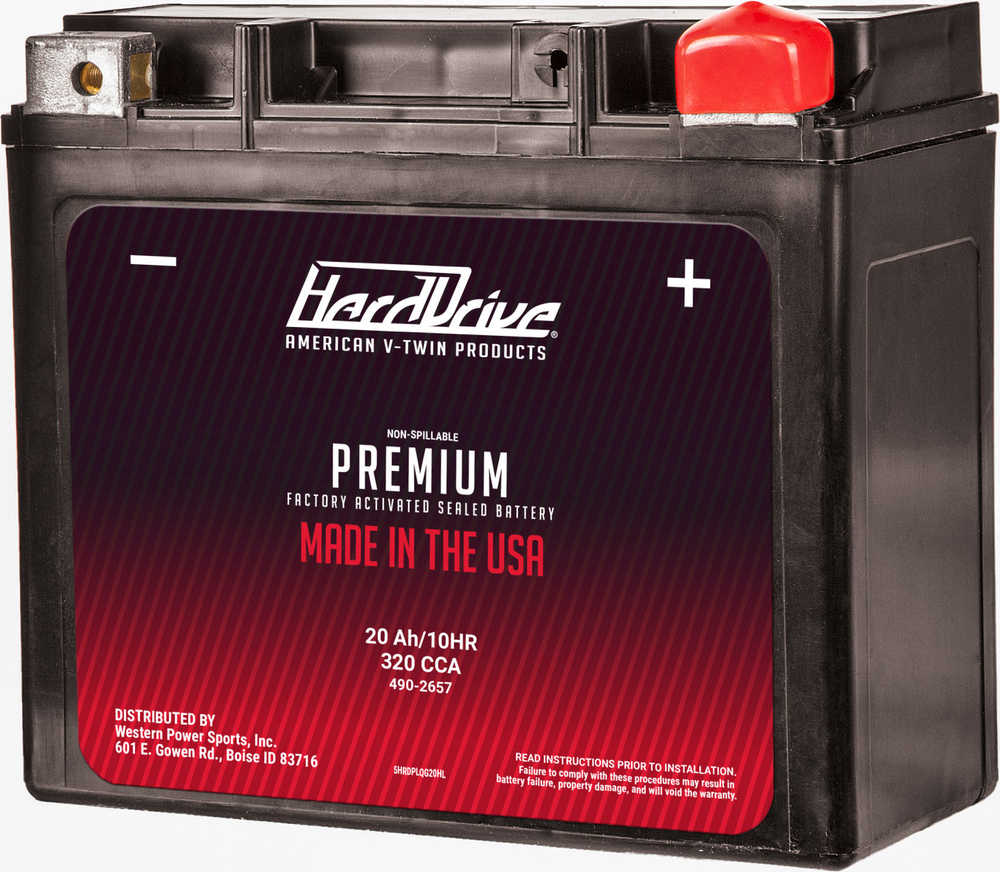 Premium Factory Activated Battery