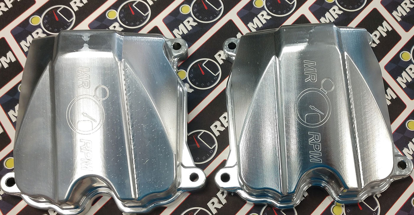 MrRpm Billet aluminum Valve cover set of 2 with bolts.