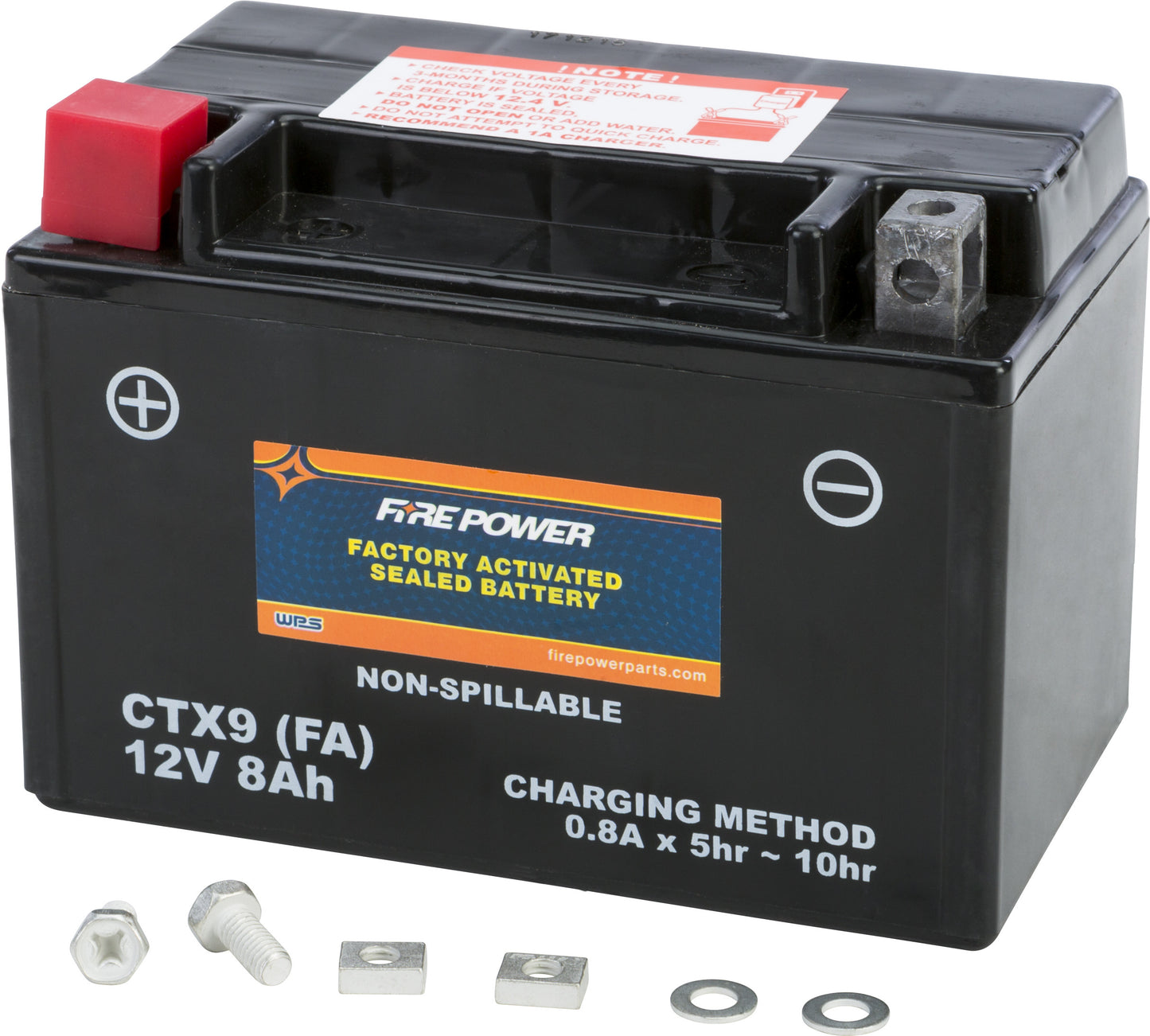 Factory Activated Sealed Battery