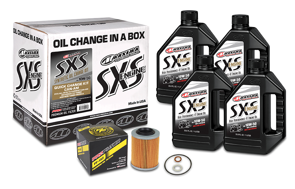 2018-2020 Can-Am Maverick MAXIMA SXS CAN-AM QUICK CHANGE KIT 10W50/5W50 W/ OIL FILTER