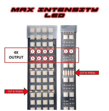 White Single Color Portal Strip Kit