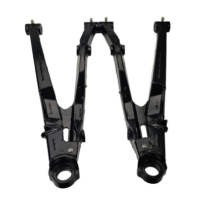 Can-Am Maverick X3 Upper Boxed Control Arms are laser cut from 4130 chromoly then CNC broke for quality and accuracy. Comes complete with 25% larger bushings installed to decrease wear and increase bushing life. Made with TIVARÃ‚Â® a high quality UHMW-PE material and is resistant to most all chemicals and conditions. 