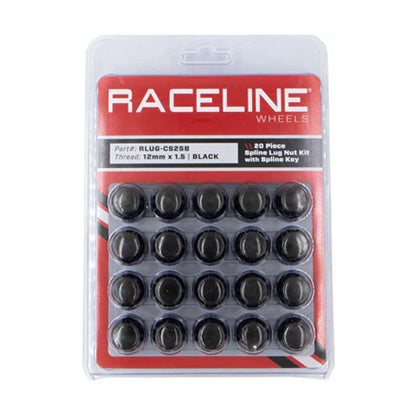 20 Piece Spline Lug Nut Kit With Spline Key