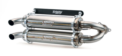 RZR PRO XP / TURBO R EXHAUST - STAINLESS STEEL - SLIP ON