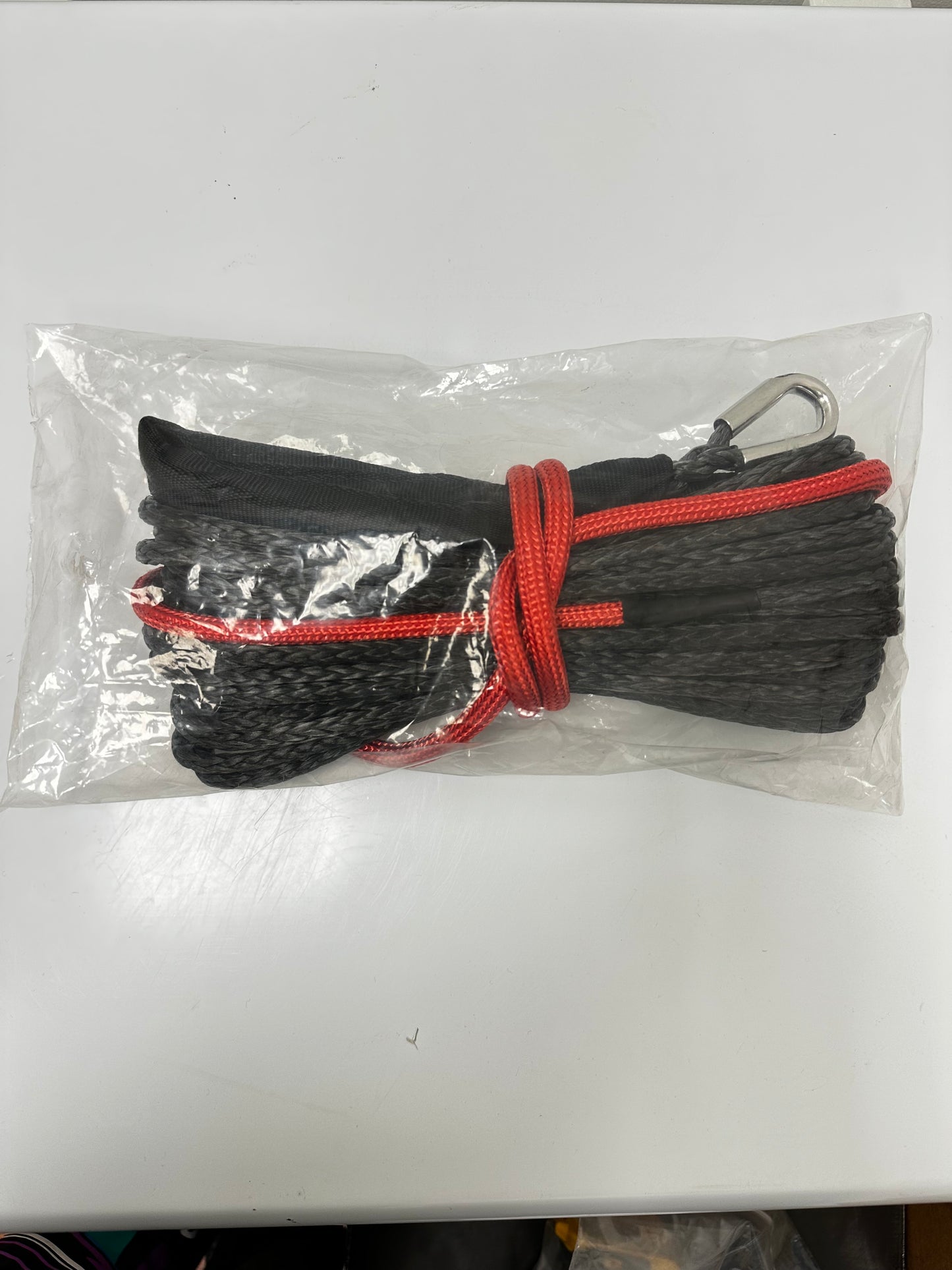 UHMWPE Winch Rope 1/4" x 50"- Black